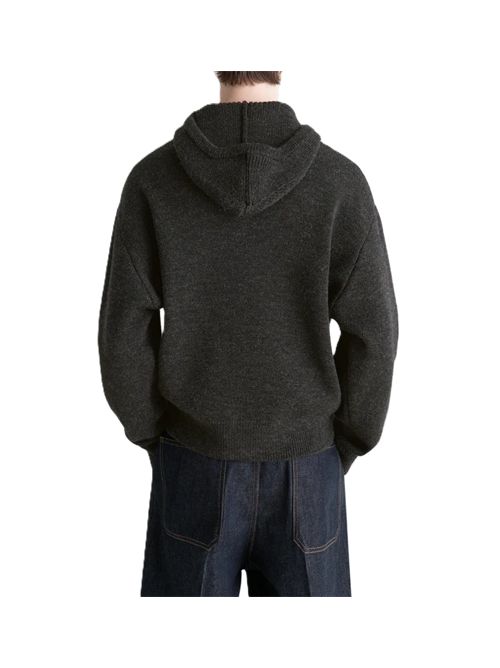 Dark Espresso Hooded Sweater Lemaire Lemaire | TO1475 LK1028BR507 DARK ESPRESSO